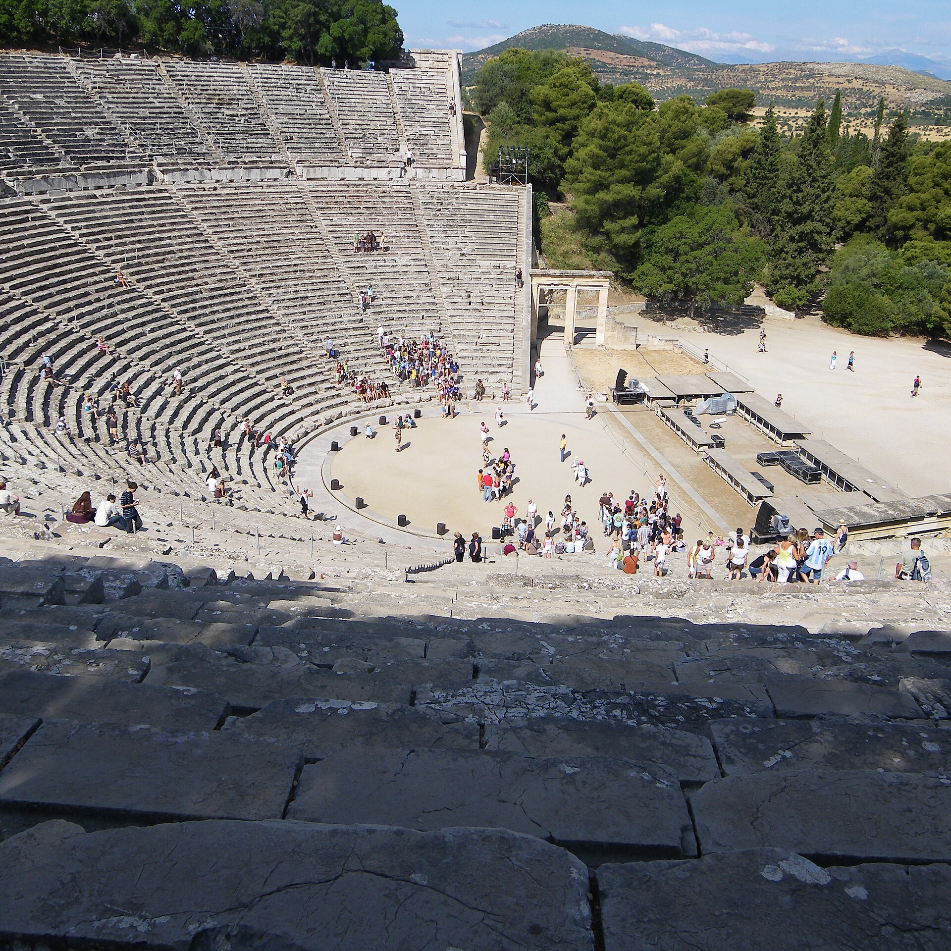 Arcadian Epic Tours Ancient_Theater_of_Asclepius_Epidaurus_SQ